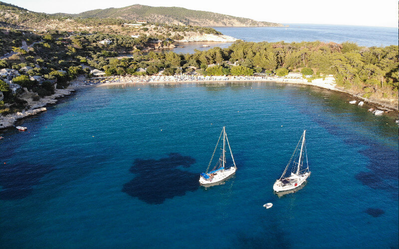 Charter your sailboat in the North Aegean!